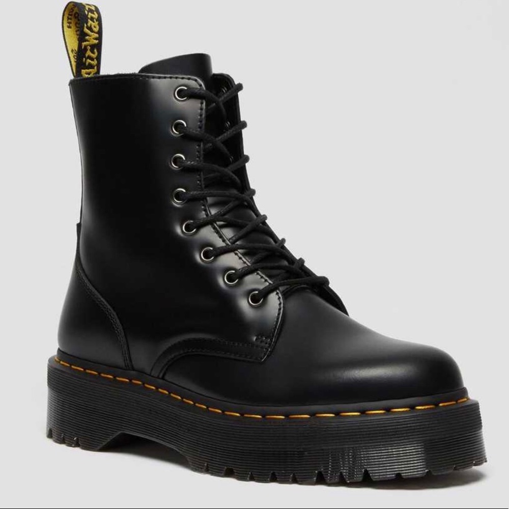 Dr. Martens Women’s Smooth Leather Platform Boots
